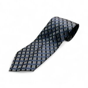 Screenplay by Martin Wong Blue pattern Striped Tie